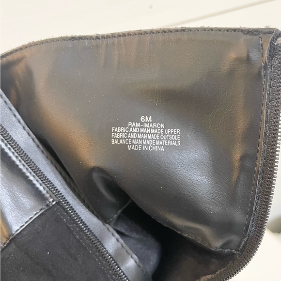 Rampage Ram-Imaron Tall Black Riding Boots size 6M NWOT - Picture 8 of 8